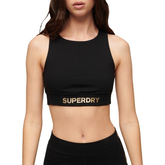 D3 SDCD SPORTSWEAR LOGO BRA TOP ΜΠΛΟΥΖΑ ΓΥΝΑΙΚΕΙΟ