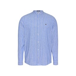 TOMMY JEANS LINEN MIX BND STP SHRT EXT ΑΝΔΡΙΚΟ