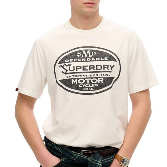 D2 OVIN VINTAGE BIKER LOOSE TEE ΜΠΛΟΥΖΑ ΑΝΔΡΙΚΟ D2 OVIN VINTAGE BIKER LOOSE TEE ΜΠΛΟΥΖΑ ΑΝΔΡΙΚΟ