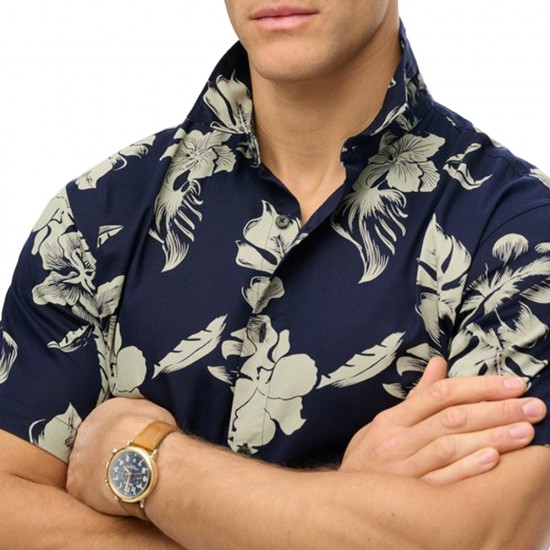D2 OVIN HAWAIIAN PRINT SHIRT ΠΟΥΚΑΜΙΣΟ ΑΝΔΡΙΚΟ D2 OVIN HAWAIIAN PRINT SHIRT ΠΟΥΚΑΜΙΣΟ ΑΝΔΡΙΚΟ