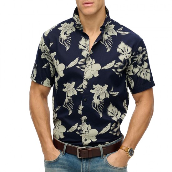 D2 OVIN HAWAIIAN PRINT SHIRT ΠΟΥΚΑΜΙΣΟ ΑΝΔΡΙΚΟ D2 OVIN HAWAIIAN PRINT SHIRT ΠΟΥΚΑΜΙΣΟ ΑΝΔΡΙΚΟ