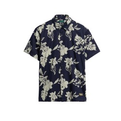 D2 OVIN HAWAIIAN PRINT SHIRT ΠΟΥΚΑΜΙΣΟ ΑΝΔΡΙΚΟ