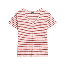 D1 STUD STUDIOS SLUB EMB VEE TEE ΜΠΛΟΥΖΑ ΓΥΝΑΙΚΕΙΟ