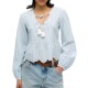 D2 OVIN BRODERIE LS BLOUSE ΜΠΛΟΥΖΑ ΓΥΝΑΙΚΕΙΟ