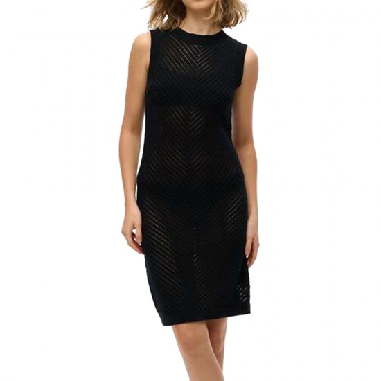 D3 STUD CHEVRON CROCHET MINI DRESS ΦΟΡΕΜΑ ΓΥΝΑΙΚΕΙ