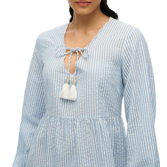 D2 OVIN BRODERIE TIERED MINI DRESS ΦΟΡΕΜΑ ΓΥΝΑΙΚΕΙ D2 OVIN BRODERIE TIERED MINI DRESS ΦΟΡΕΜΑ ΓΥΝΑΙΚΕΙ