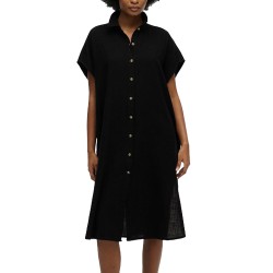 D2 STUD OVERSIZED MIDI SHIRT DRESS ΦΟΡΕΜΑ ΓΥΝΑΙΚΕΙ