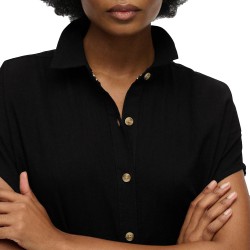 D2 STUD OVERSIZED MIDI SHIRT DRESS ΦΟΡΕΜΑ ΓΥΝΑΙΚΕΙ