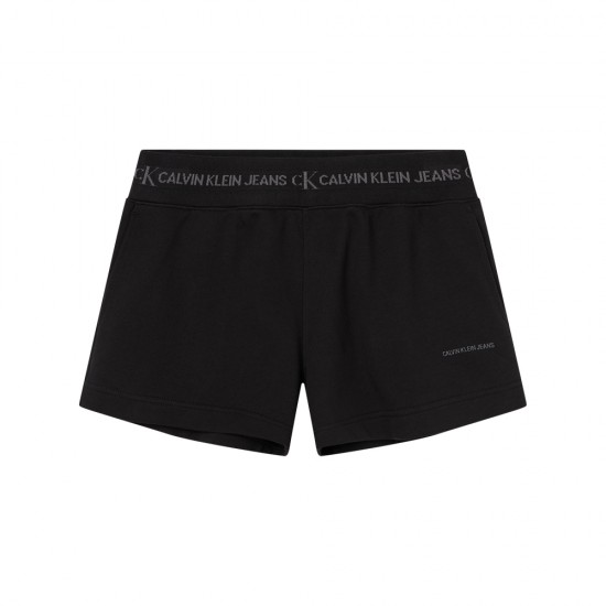 CALVIN KLEIN LOGO TRIM KNIT SHORT ΓΥΝΑΙΚΑ