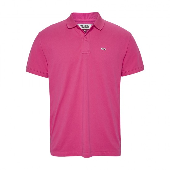 TOMMY JEANS SOLID STRETCH POLO S/S ΜΠΛΟΥΖΑ ΑΝΔΡΑΣ