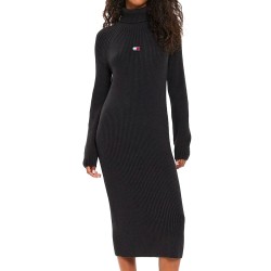 TOMMY JEANS MOCKNECK BADGE SWEATER DRESS ΓΥΝΑΙΚΑ TOMMY JEANS MOCKNECK BADGE SWEATER DRESS ΓΥΝΑΙΚΑ