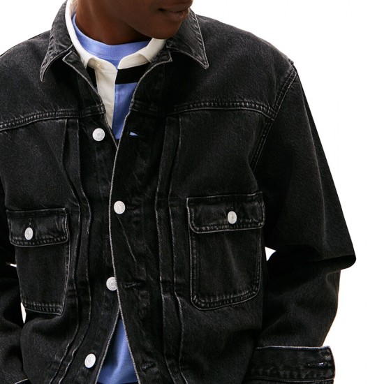 TOMMY JEANS PLEATED DENIM JACKET EI4083 ΑΝΔΡΙΚΟ