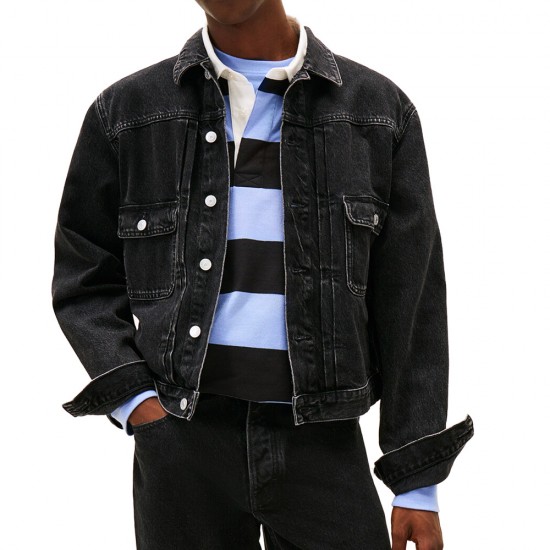 TOMMY JEANS PLEATED DENIM JACKET EI4083 ΑΝΔΡΙΚΟ