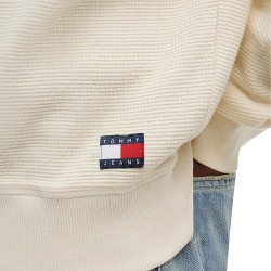 TOMMY JEANS TJM RLX WASHED WAFFLE  CREW  EXT ΑΝΔ