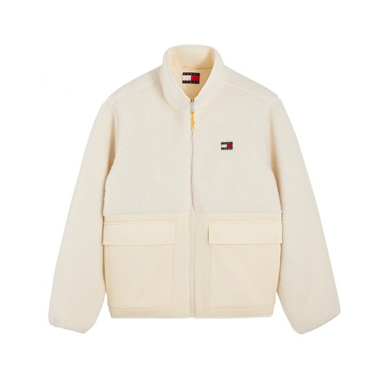 TOMMY JEANS ESSENTIAL MIX TEDDY JACKET ΑΝΔΡΙΚΟ