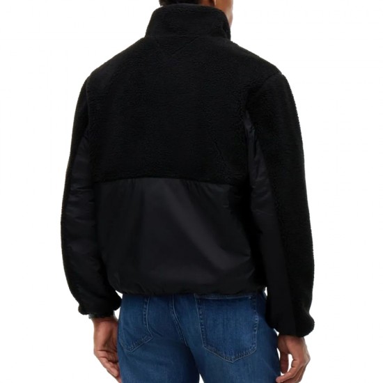TOMMY JEANS ESSENTIAL MIX TEDDY JACKET ΑΝΔΡΙΚΟ