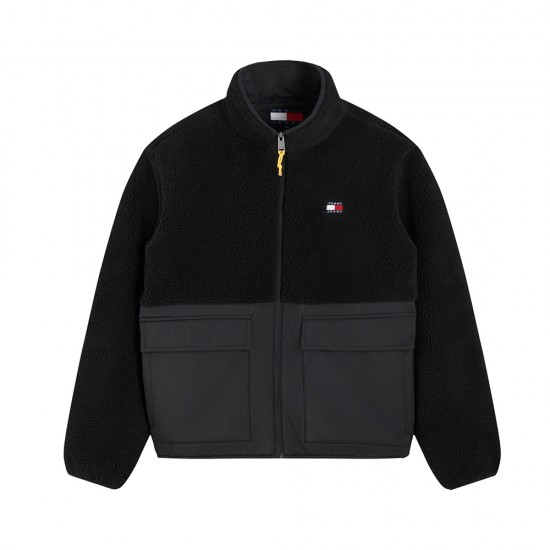 TOMMY JEANS ESSENTIAL MIX TEDDY JACKET ΑΝΔΡΙΚΟ