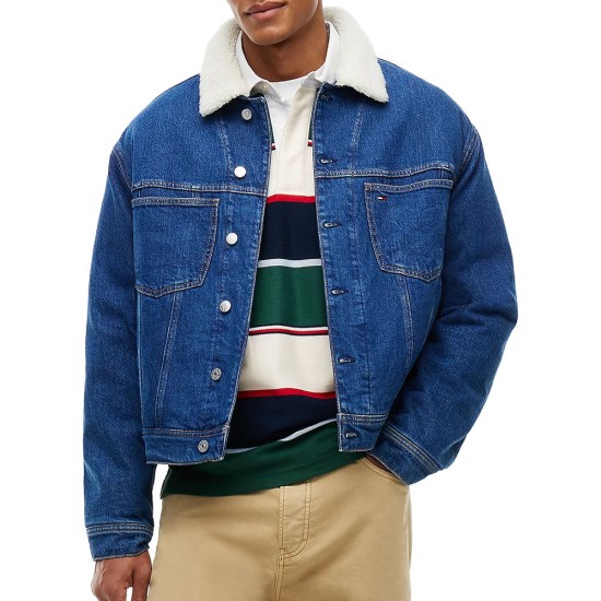 TOMMY JEANS ARCHIVE TEDDY TRUCKER EXT AI4159 ΑΝΔ