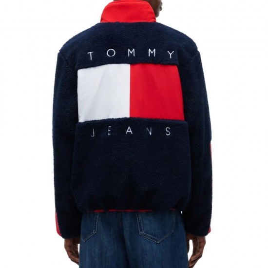 TOMMY JEANS OUTDOORS FLEECE ZIP JKT EXT ΑΝΔΡΙΚΟ