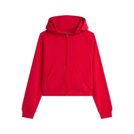 TOMMY JEANS TJW BXY S FLAG ZIP THRU HOODIE ΓΥΝΑΙΚ TOMMY JEANS TJW BXY S FLAG ZIP THRU HOODIE ΓΥΝΑΙΚ