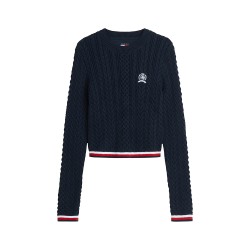 TOMMY JEANS TJW RWB TIPPING SEATER ΓΥΝΑΙΚΕΙΟ