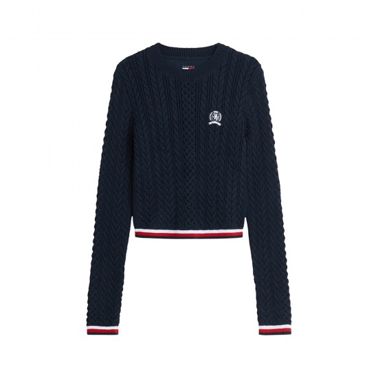 TOMMY JEANS TJW RWB TIPPING SEATER ΓΥΝΑΙΚΕΙΟ