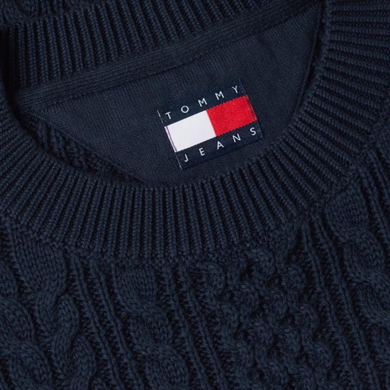 TOMMY JEANS TJW RWB TIPPING SEATER ΓΥΝΑΙΚΕΙΟ