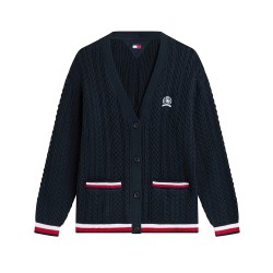 TOMMY JEANS TJW RWB TIPPING OVS CARDIGAN ΓΥΝΑΙΚΕΙΟ