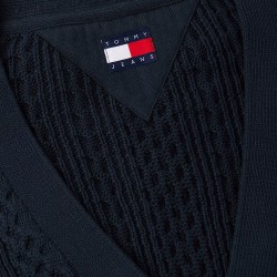 TOMMY JEANS TJW RWB TIPPING OVS CARDIGAN ΓΥΝΑΙΚΕΙΟ