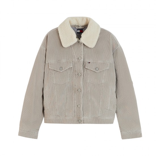 TOMMY JEANS TJW CORD TRUCKER JACKET ΓΥΝΑΙΚΕΙΟ