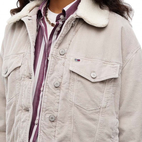 TOMMY JEANS TJW CORD TRUCKER JACKET ΓΥΝΑΙΚΕΙΟ
