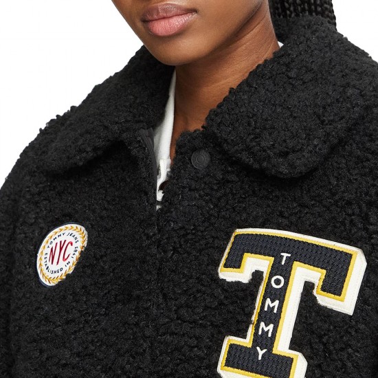 TOMMY JEANS TJX TEXTURE VVARSITY JACKET ΓΥΝΑΙΚΑ