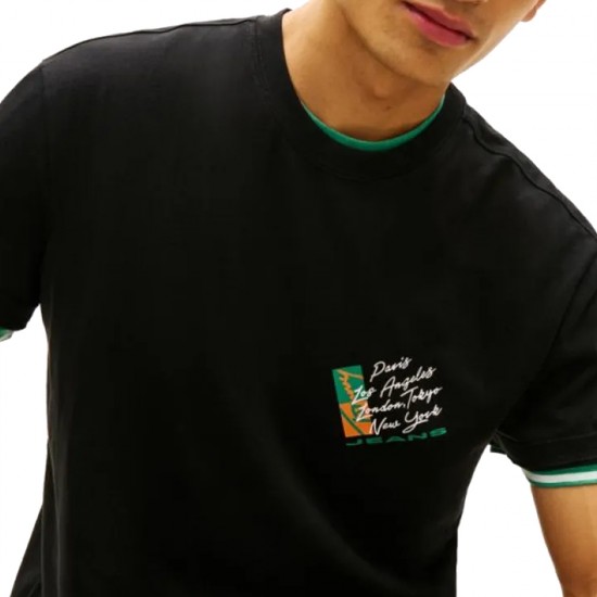 TOMMY JEANS REG SIGN SHIFT SS TEE EXT ΑΝΔΡΙΚΟ