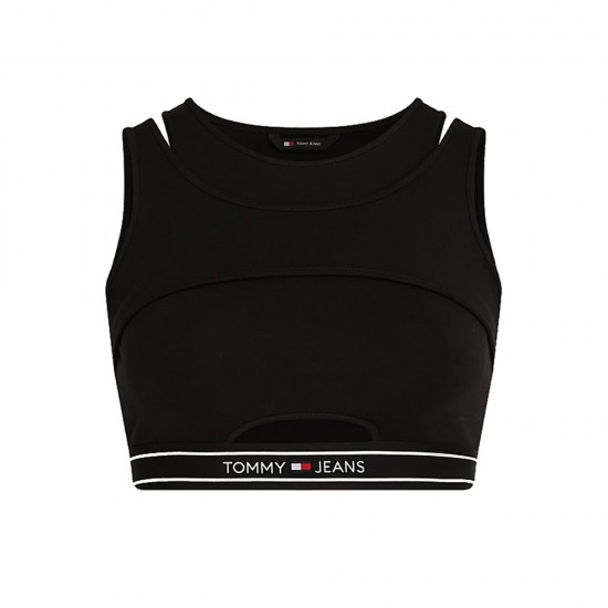 TOMMY JEANS CRP LOGO TAPING CUT OUT TANK  ΜΠΛΟΥΖΑ