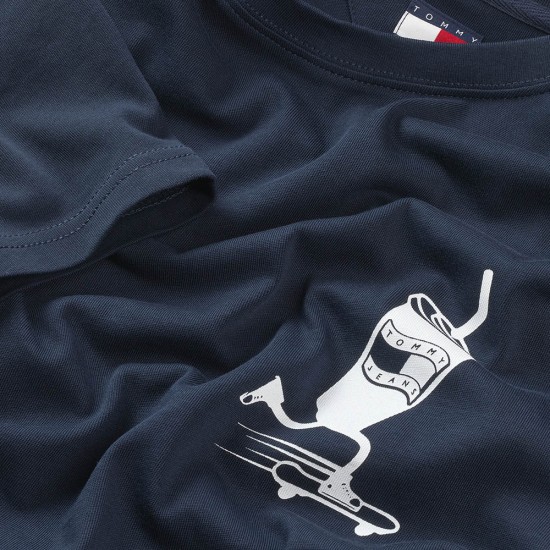 TOMMY JEANS RLX SKATER BACK GRAPHIC TEE ΑΝΔΡΙΚΟ
