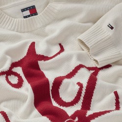 TOMMY JEANS REG MONOGRAM CNECK SWEATER ΑΝΔΡΙΚΟ