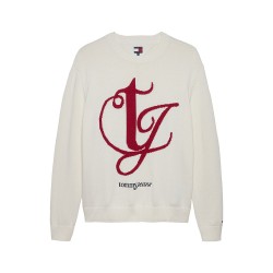 TOMMY JEANS REG MONOGRAM CNECK SWEATER ΑΝΔΡΙΚΟ