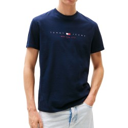 TOMMY JEANS REG FLAG LINEAR SS TEE ΑΝΔΡΙΚΟ