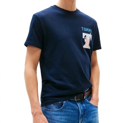 TOMMY JEANS REG USA SCRIPT SS TEE ΑΝΔΡΙΚΟ