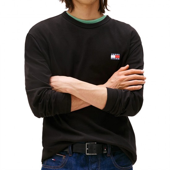 TOMMY JEANS REG BADGE TEE LS ΑΝΔΡΙΚΟ TOMMY JEANS REG BADGE TEE LS ΑΝΔΡΙΚΟ