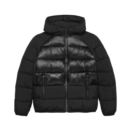 TOMMY JEANS HOODED GLOSS MATT PUFFER EXT ΑΝΔΡΙΚΟ TOMMY JEANS HOODED GLOSS MATT PUFFER EXT ΑΝΔΡΙΚΟ