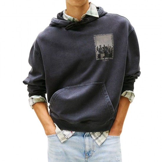 TOMMY JEANS 90S WSHD PHOTO CITY HOOD ΑΝΔΡΙΚΟ