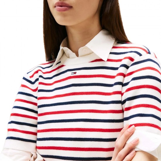 TOMMY JEANS ESSENTIAL SS SWEATER ΓΥΝΑΙΚΕΙΟ