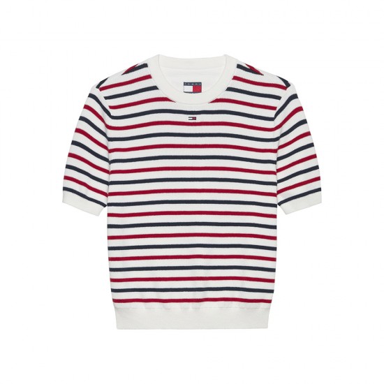 TOMMY JEANS ESSENTIAL SS SWEATER ΓΥΝΑΙΚΕΙΟ