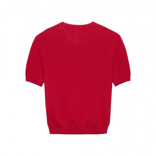 TOMMY JEANS ESSENTIAL SS SWEATER ΓΥΝΑΙΚΕΙΟ