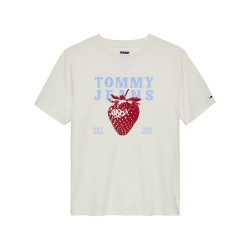 TOMMY JEANS RLX TJ STRAWBERRY TEE ΜΠΛΟΥΖΑ