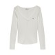 TOMMY JEANS SLIM HENLEY WAFFLE LS ΜΠΛΟΥΖΑ