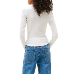 TOMMY JEANS SLIM HENLEY WAFFLE LS ΜΠΛΟΥΖΑ
