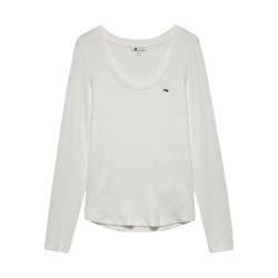TOMMY JEANS REG SOFT RIB ESSENTIAL LS ΓΥΝΑΙΚΕΙΟ