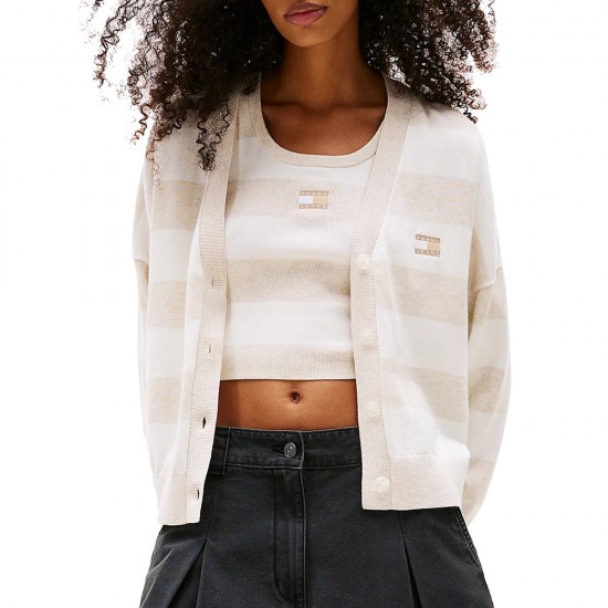 TOMMY JEANS RLX STRIPE CARDIGAN ΓΥΝΑΙΚΕΙΟ